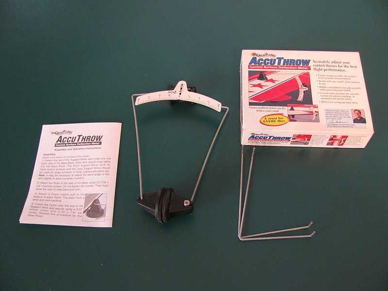 Great planes accuthrow deflection meter deals